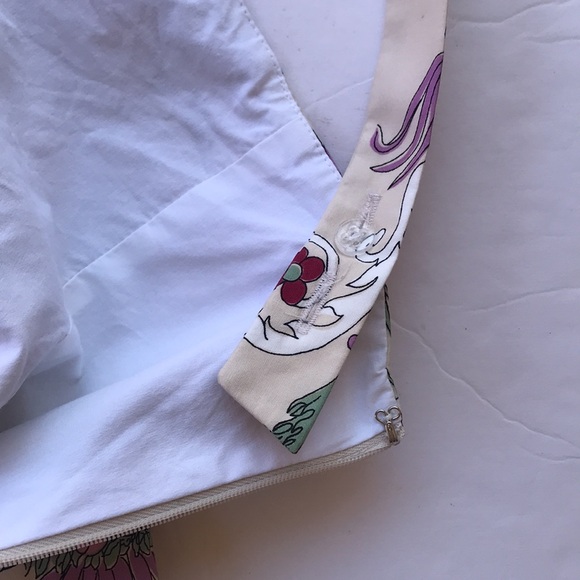 SOLD Betsey Johnson New York Vintage Rare OG Tea Party Dress Printed 10 Y2k - Picture 15 of 17